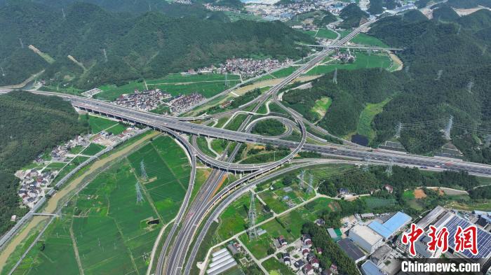 杭州亚运会交通新动脉临建高速正式通车