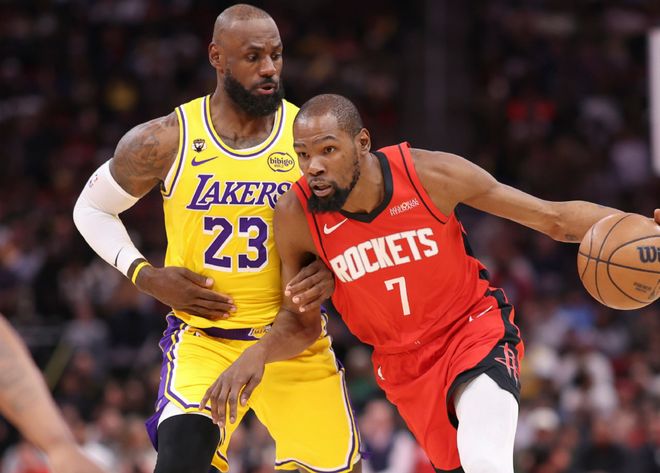 湖人核心伤缺冲击季后赛排名 掘金火箭争夺西部